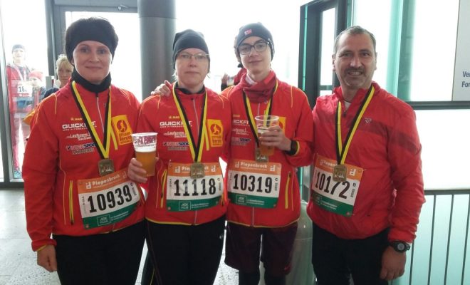 Team-Sieg beim Dresden-Marathon