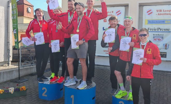 Dresdner Festspiele im Vogtland – Citylaufverein beim Göltzschtalmarathon kaum vom Podest zu bekommen