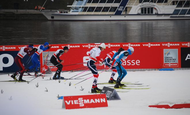 Skiweltcup: Birgit Harz und Edelgard Palfi hautnah dabei