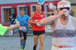 Uwe Merdon beim Tauchscher Stadtlauf (Foto: Laufszene Sachsen)